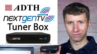 ADTH ATSC 30 NextGen TV Box with DVR Review [upl. by Yerffej]