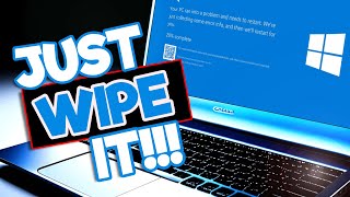 How to WIPE your hard drive and DELETE viruses from your PC [upl. by Joannes588]