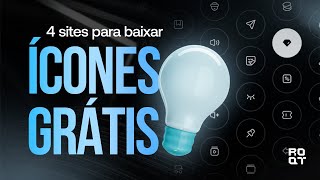 4 sites para baixar ÍCONES GRATUITOS para o Dashboard [upl. by Kiki]