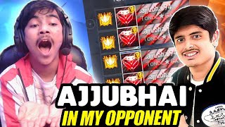 V Badge Ajjubhai in my opponent😡 small kid op reaction😱 Garena free fire [upl. by Iney]