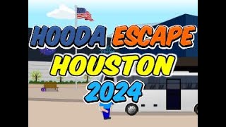 Hooda Escape Houston 2024  Walkthrough  Hints  Cheats [upl. by Zilevi983]