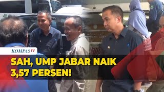 Pj Gubernur Jabar Tetapkan UMP 2024 Naik Jadi Rp205 Juta Buruh Diminta Tidak Menolak [upl. by Corabelle]