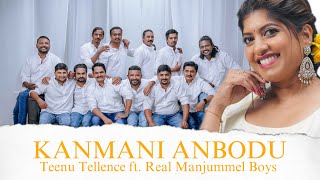 Kanmani Anbodu Teenu Tellence Ft The Real Manjummel Boys Chat with Cover song Guna [upl. by Leuqer]