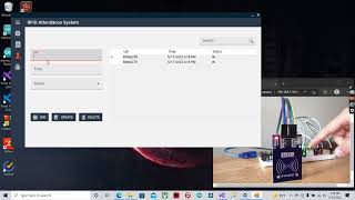 Arduino Based RFID Attendance System C winforms sql server [upl. by Kriss400]