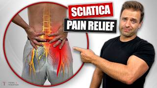 5 Great Stretches For Instant Sciatica Pain Relief [upl. by Ilario]