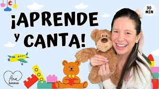 Aprende Español Bebés y Niños  Desarrollo del Lenguaje con Ana Banana  Canciones Infantiles [upl. by Augie445]