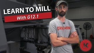 Introduction To Milling With G121 On A Swiss Lathe [upl. by Htebirol251]