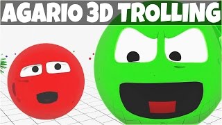 AGARIO 3D TROLLING Agario 3D ANIMATION [upl. by Ahtabat]