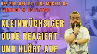 Folge 97 KLEINWÜCHSIGER reagiert und belehrt zum Thema PARALYMPICS und LUKE MOCKRIDGE [upl. by Terza]