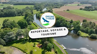 Vue aérienne par drone  FlyUp Drone  DroneAndView [upl. by Dnomso948]