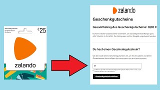 Zalando Gutschein Code einlösen Anleitung ✅ [upl. by Janel]