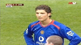 Cristiano Ronaldo vs Sunderland Away 0506 by Hristow [upl. by Enattirb]