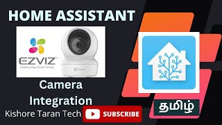 EZVIZ TY1 Smart Home PTZ camera integrated with Home Assistant [upl. by Orme]