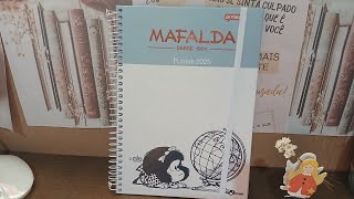 Planner Mafalda 2025  Jandaia planner jandaia mafaldaplanner planner2025 [upl. by Kennan]