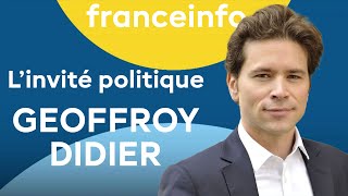 Geoffroy Didier président délégué LR dIDF est linvité politique France Info du 09102024 [upl. by Ahsinrat]