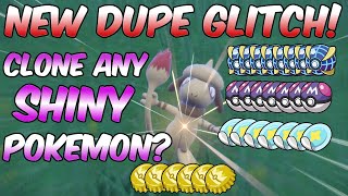 New DUPE GLITCH Discovered  Can You Force Pokemon To Be Shiny  Pokemon SV V300 [upl. by Antin312]