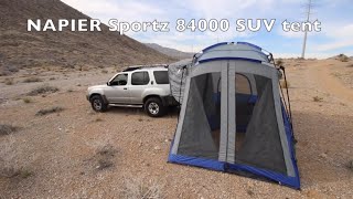 Convert your SUV into a base camp with 2 rooms  NAPIER Sportz 84000 SUV tent [upl. by Amery]