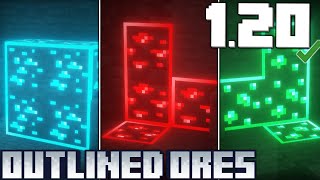 Visible Ores Texture Pack 1201206 Download Outlined Ores [upl. by Polish]