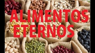 25 Alimentos que no caducan para almacenar en casa [upl. by Licastro]