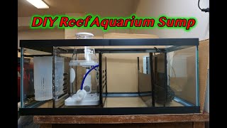 DIY  Building The Sump For An Aquarium [upl. by Narra]