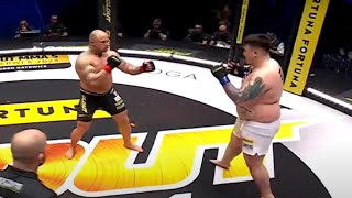 PIOTR quotBESTIAquot PIECHOWIAK vs ZTROLOWANY CLOUT MMA 4 [upl. by Jeffie532]