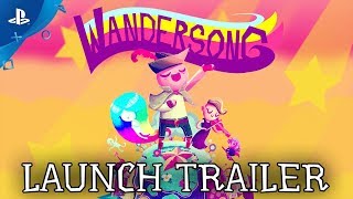 Wandersong  Launch Trailer  PS4 [upl. by Narik]