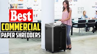 ✅Top 10 Best Commercial Paper Shredders In 2023 Reviews [upl. by Sheppard989]