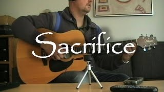 Sacrifice  Elton John  fingerstyle guitar with tabs [upl. by Wynny]