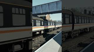 Intercity class 47 thrashing through Layton station with mk1 coaches [upl. by Isnan]