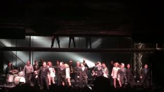 Jersey Boys Broadway Final quotOh What A Nightquot Curtain Call 11517 [upl. by Dlared772]