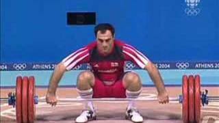 Athens 2004 Under 85 kg Men Weightlifting [upl. by Eelhsa]