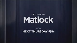 Matlock New Next Thursday 98c On CBS [upl. by Adnolrehs]