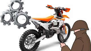 Is the KTM 2023 300 XC a 5 speed UPDATE  ITS A 6 SPEED [upl. by Einaej]