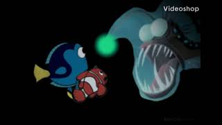 Finding Nemo Clip Anglerfish Scene Animation [upl. by Eissirc17]