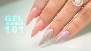 Sculpting Gel Nails  Step by Step Tutorial [upl. by Atis]