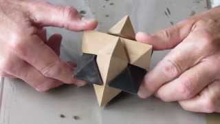 How To  Assemble a Six 6 Piece Wooden Star Puzzle [upl. by Ezmeralda201]