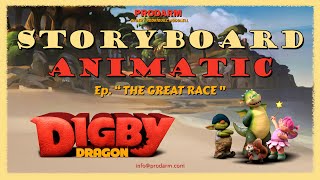 STORYBOARD  DIGBY DRAGON  Ep quotThe Great Racequot [upl. by Eitsirhc673]