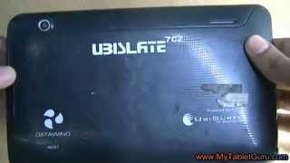 Datawind Ubislate 7 Tablet Handson Review Features amp Apps  PhoneRadar [upl. by Ferretti]