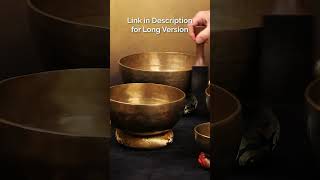 Tibetan Singing Bowls With Water [upl. by Miko]