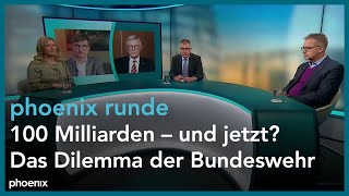 phoenix runde 100 Milliarden  und jetzt Das Dilemma der Bundeswehr vom 250522 [upl. by Ardnyk532]