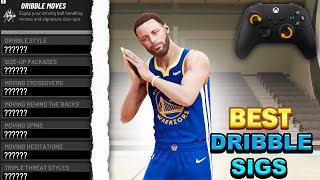 NEW BEST AND FASTEST DRIBBLE SIGS in NBA 2K25 INSTANTLY IMPROVE DRIBBLING wTHESE DRIBBLE MOVES [upl. by Cowden835]