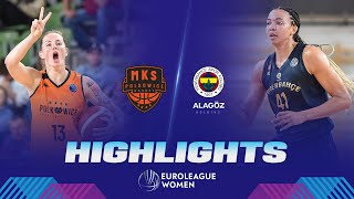 BC Polkowice  Fenerbahce Alagöz Holding  Gameday 1  Highlights  EuroLeague Women 202223 [upl. by Aida294]