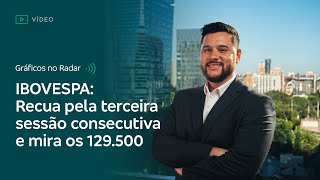 Gráficos no Radar l IBOVESPA Recua pela terceira sessão consecutiva e mira os 129500  31102024 [upl. by Barboza]