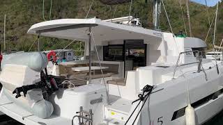 Visite du catamaran BALI 45 à SaintMartin avec Dream Yacht [upl. by Talbott416]