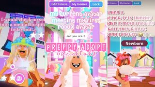 Preppy adopt me compilation Pt 1 [upl. by Kate]