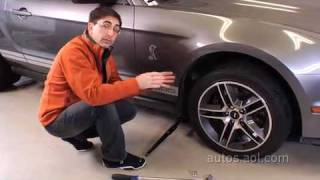 DIY Garage  Tire Change AOL Autos [upl. by Rihana807]