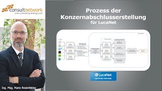 Prozess der Konzernabschlusserstellung für LucaNet [upl. by Ericka]