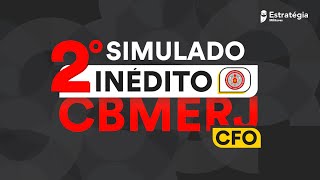 2º Simulado Inédito CFOCBMERJ [upl. by Aissak741]