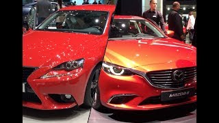 2018 Mazda 6 vs 2018 Lexus IS 200t [upl. by Metts731]