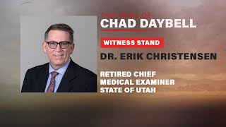 FULL TESTIMONY Medical examiner Dr Erik Christensen testifies in Chad Daybell trial [upl. by Nonnahsal286]